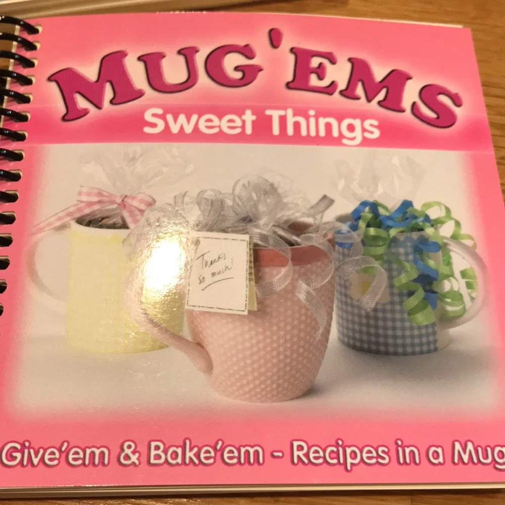 3/$15 ⭐️ Recipe books gift ideas for single serving baking in a mug mug’ems